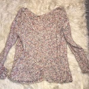 Colorful spring women’s sweater